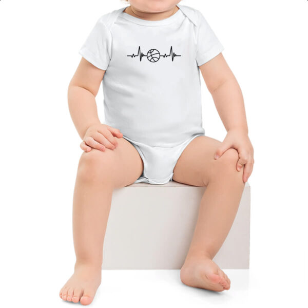 Body infantil Batimento cardiaco por Basquete - Imagem 2