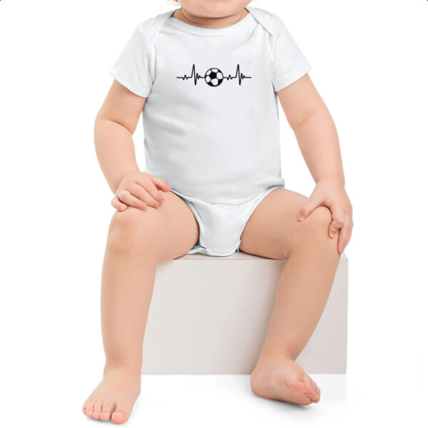 Body infantil Batimento cardiaco por Futebol - Image 2