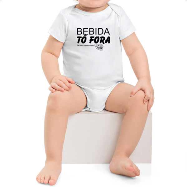 Body infantil Bebida to fora sai para compra mais - Imagem 2