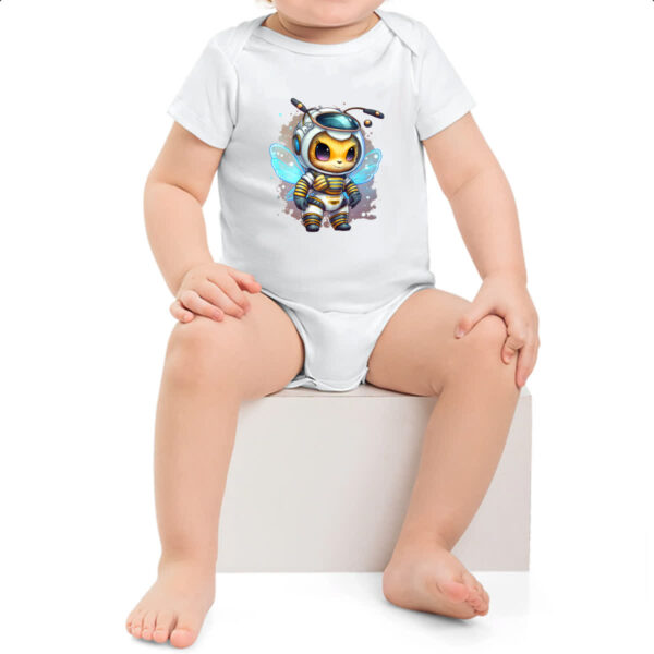 Body infantil Abelha astronauta - Imagem 2