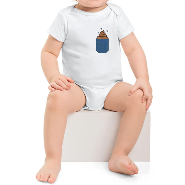 Body infantil Bolso com coco - Imagem 2