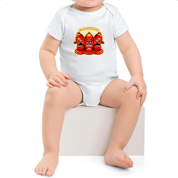 Body infantil Bombeiro hidrantes furiosos - Imagem 2