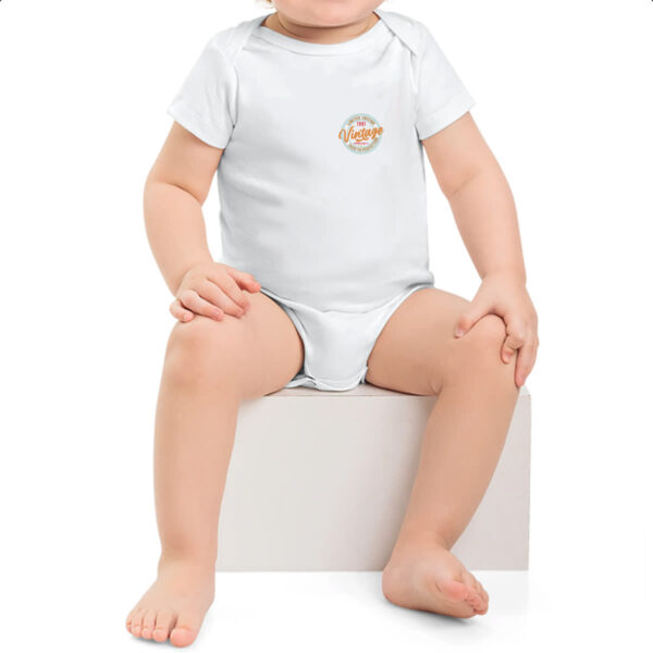 Body infantil Brasao Limited Edition Vintage 1981 - Imagem 2