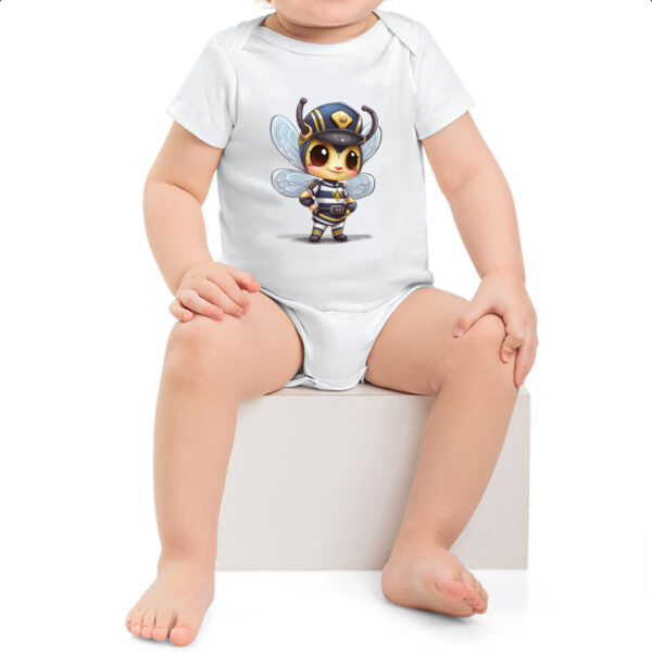 Body infantil Abelha policial - Imagem 2