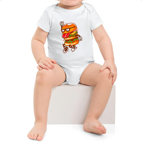Body infantil Burguer dance - Imagem 2