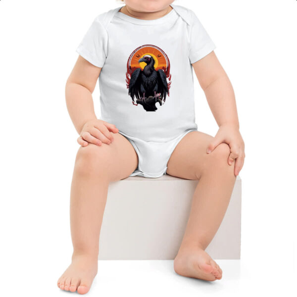 Body infantil Abutre sunset art - Imagem 2