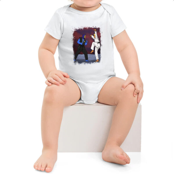 Body infantil He-Man Karate Kid parodia - Imagem 2
