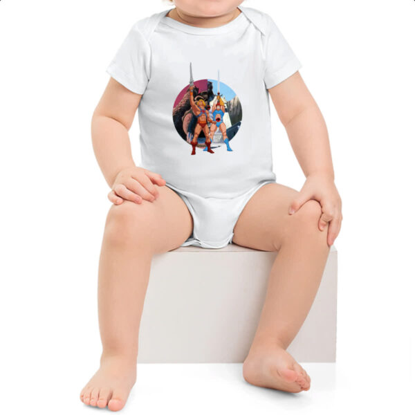 Body infantil He-man e Lion espadas do poder - Imagem 2