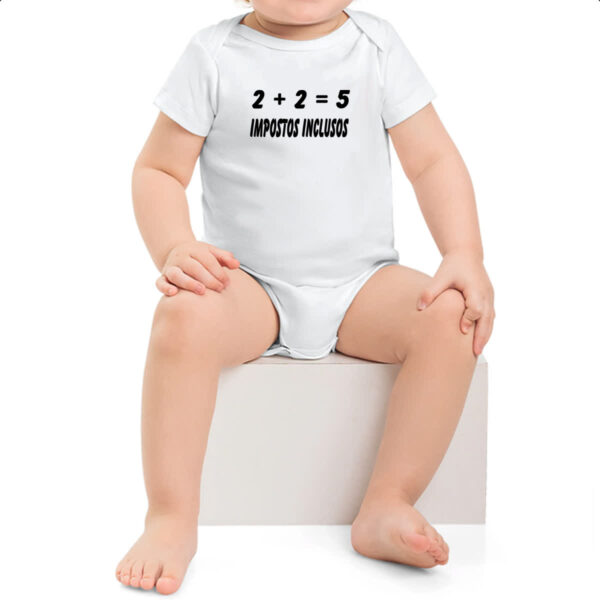 Body infantil 2 mais 2 e 5 Impostos inclusos - Imagem 2