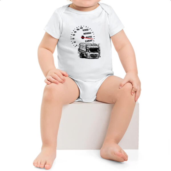 Body infantil Caminhao velocimetro - Imagem 2