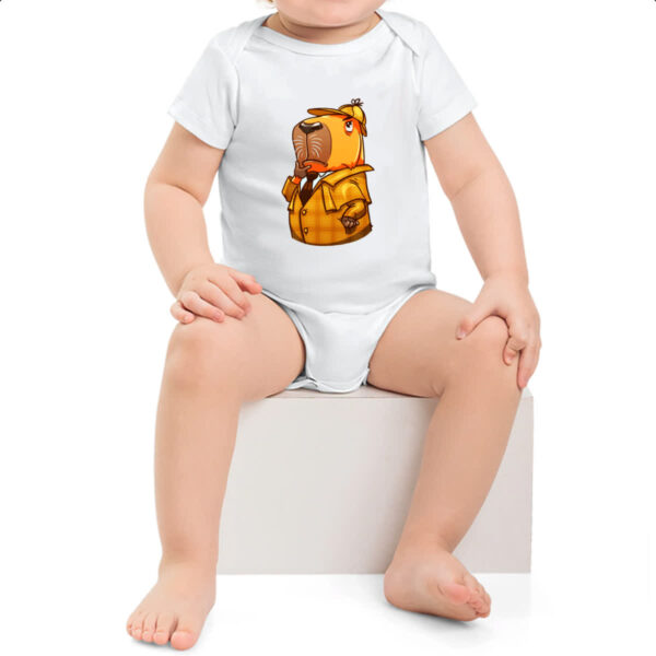 Body infantil Capivara Holmes - Imagem 2