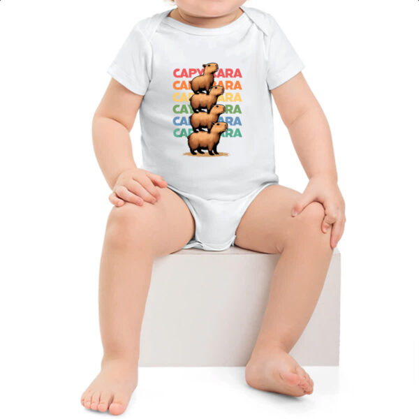 Body infantil Capivara funny - Imagem 2
