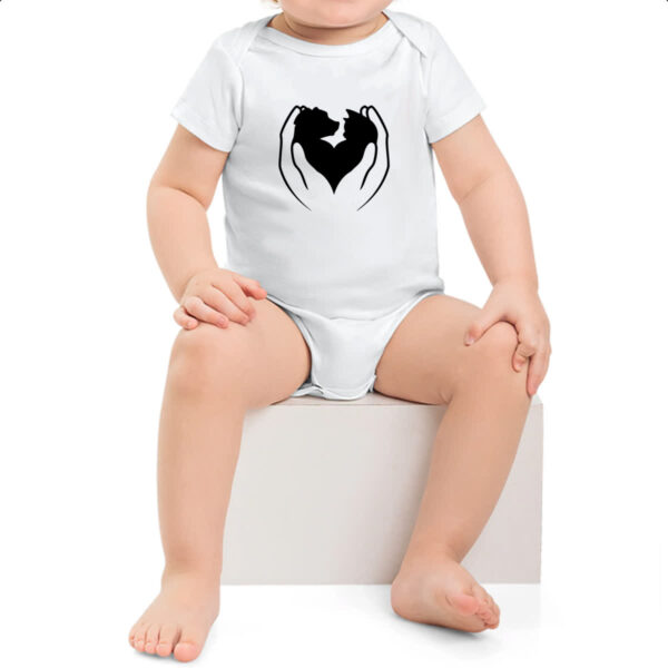 Body infantil Adocao Pet carinho - Imagem 2