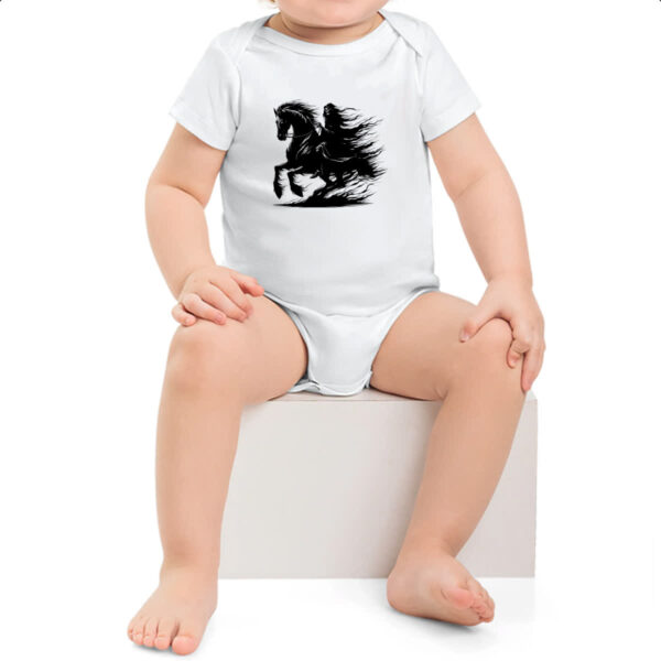 Body infantil Cavaleiro da morte - Imagem 2