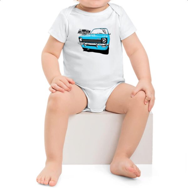 Body infantil Chevette Azul primeira geracao - Imagem 2