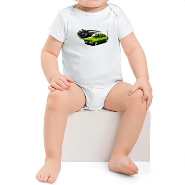Body infantil Chevette primeira geracao verde - Imagem 2