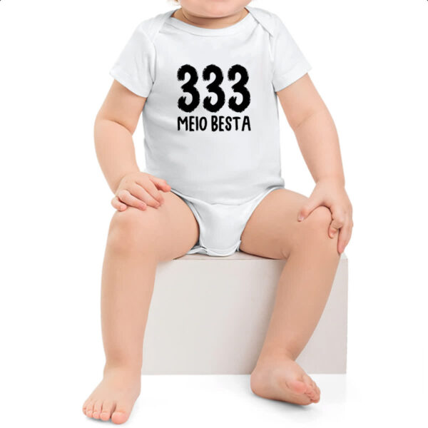 Body infantil 333 Meio Besta - Imagem 2