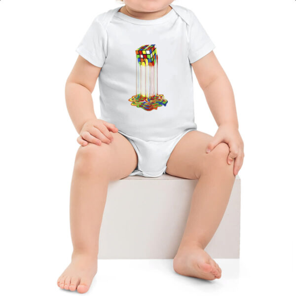 Body infantil Cubo magico derretendo - Imagem 2