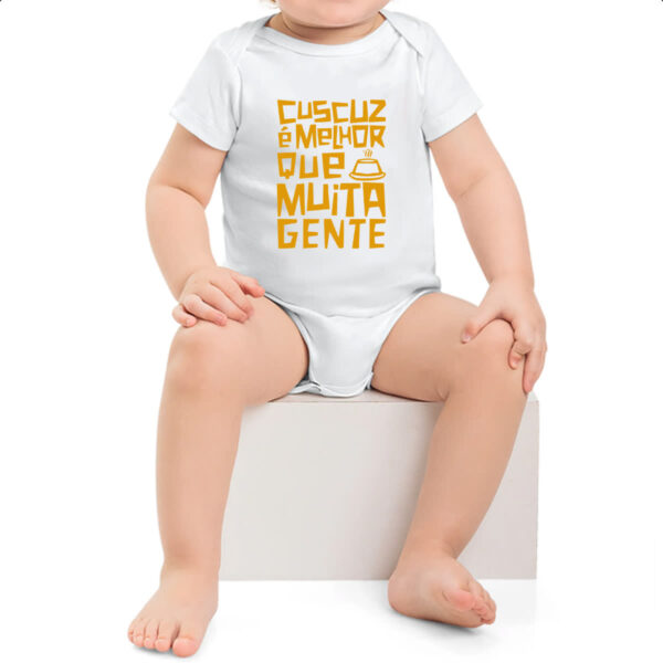 Body infantil Cuscuz melhor que muita gente - Imagem 2