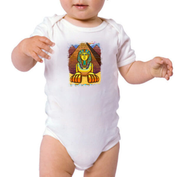 Body infantil Esfinge Egito Cartoon - Imagem 3
