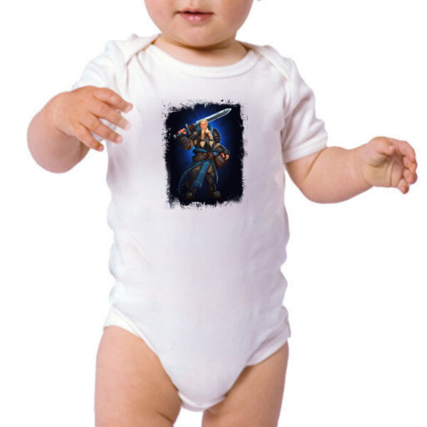 Body infantil Empires and Puzzles Heroi Rei Arthur - Imagem 3