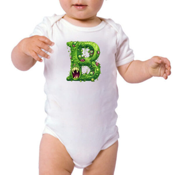 Body infantil Zumbi Alfabeto Letra B - Imagem 3
