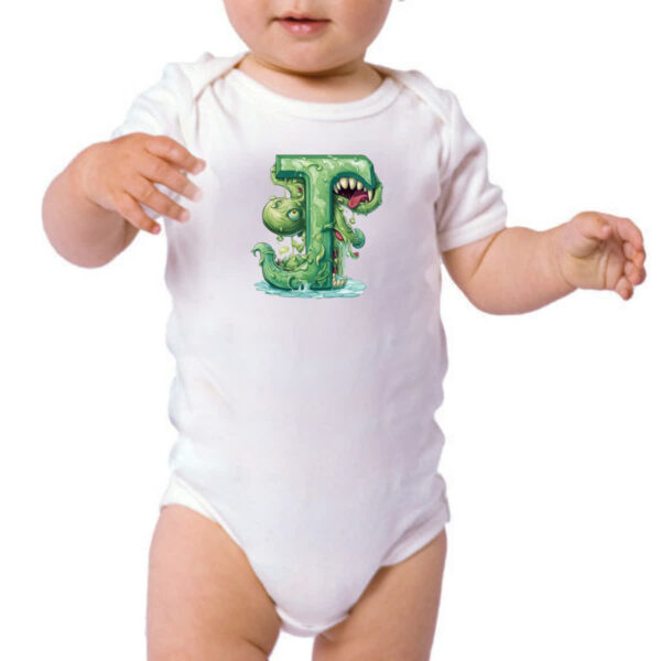 Body infantil Zumbi Alfabeto Letra J - Imagem 3