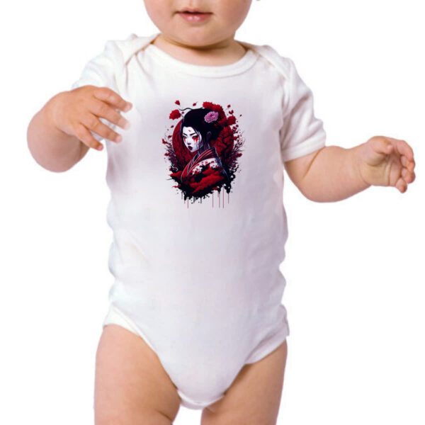 Body infantil Geisha dark magic splash - Imagem 3