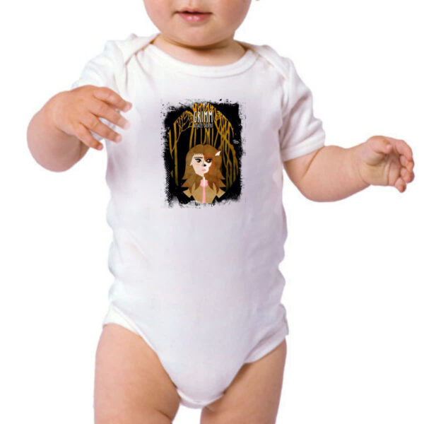 Body infantil Grimm Rosalee Calvert Arte - Imagem 3