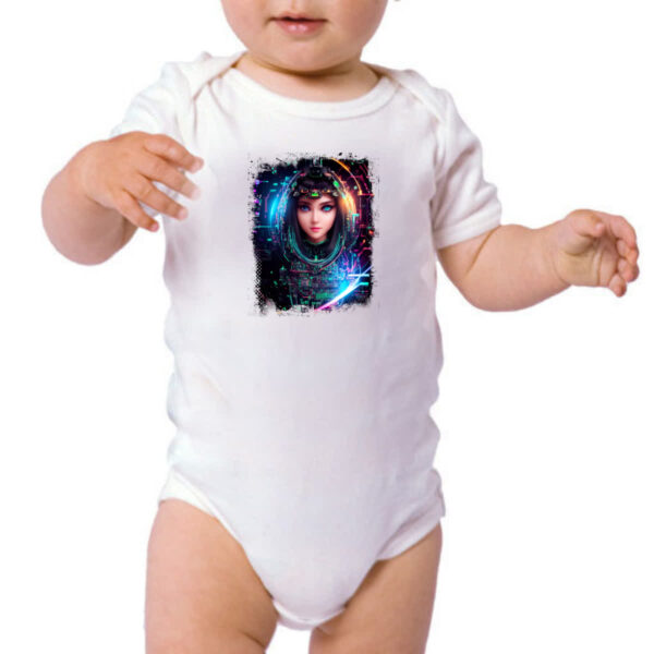 Body infantil Inteligengia Artificial Mulher Holografica - Imagem 3