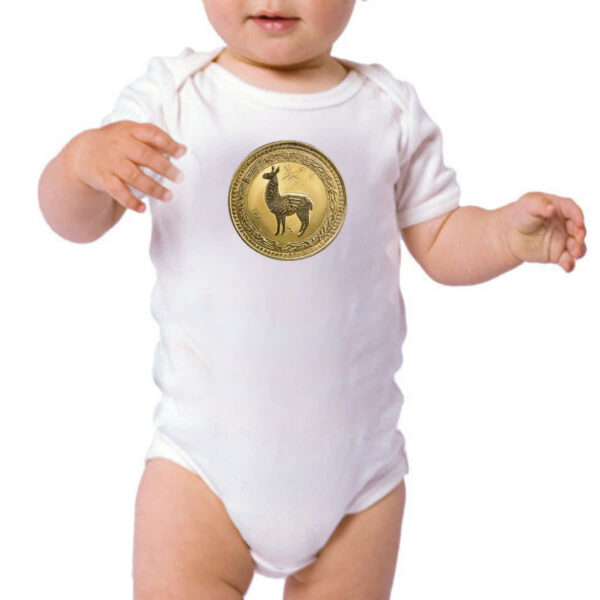 Body infantil Lhama coin - Imagem 3