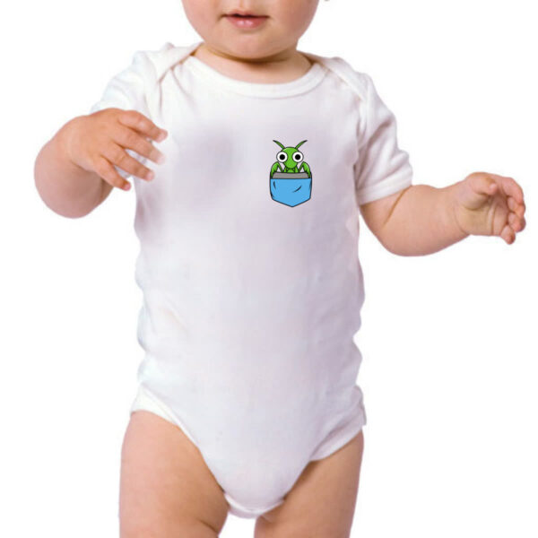 Body infantil Louva Deus no bolso - Imagem 3