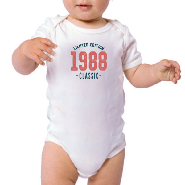 Body infantil Limited Edition Classic 1988 - Imagem 3