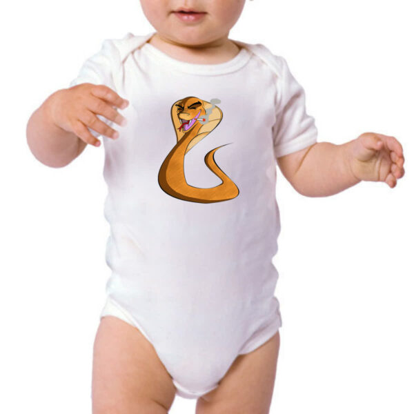Body infantil A cobra vai fumar - Imagem 3