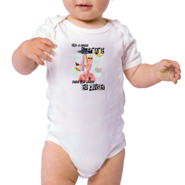 Body infantil Mulher ser quem quiser - Imagem 3