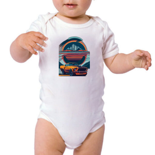Body infantil Mustang Cobra Shelby Colorful Shades - Imagem 3