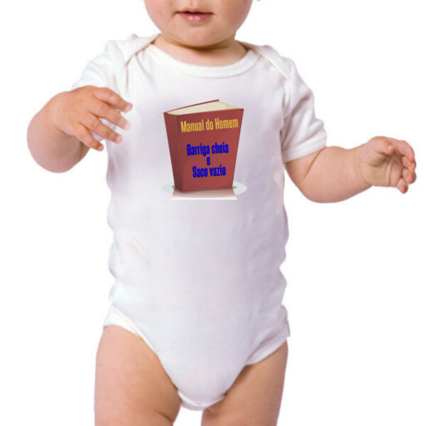 Body infantil Manual do homem - Imagem 3