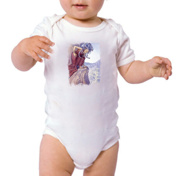 Body infantil Mitologia Grega Meduza a Lapis - Imagem 3