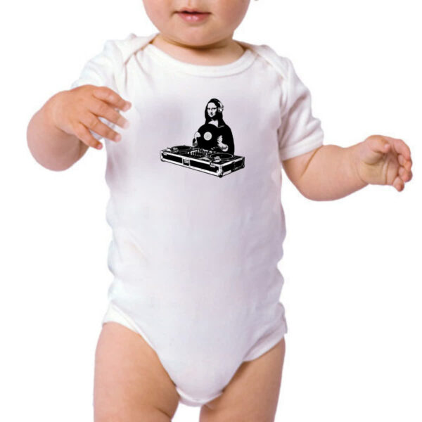 Body infantil Monalisa DJ - Imagem 3