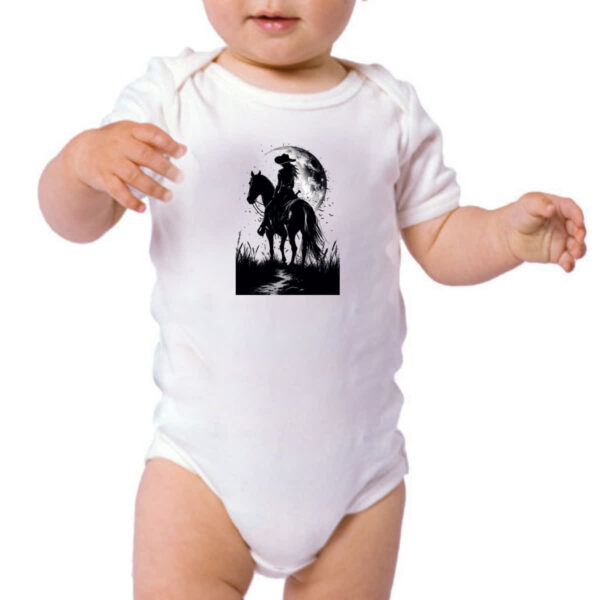 Body infantil Mulher cowgirl sunset PB - Imagem 3
