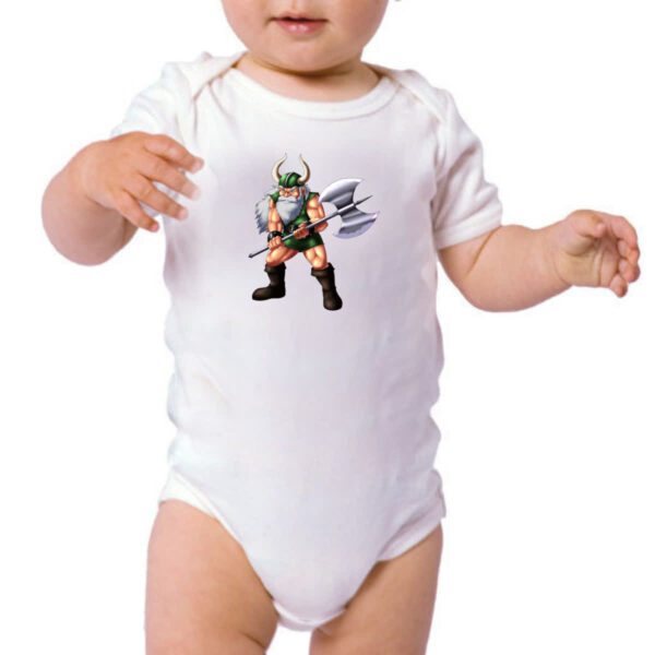 Body infantil Nostalgia Golden Axe Gilius Thunderhead - Imagem 3