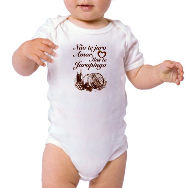 Body infantil Nao te juro amor jurupinga barril - Imagem 3