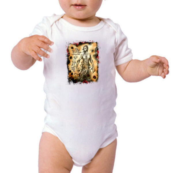 Body infantil Necronomicon Fragmento Cthulhu Larp - Imagem 3