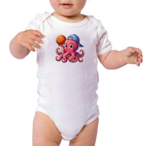Body infantil Octopus basquete - Imagem 3