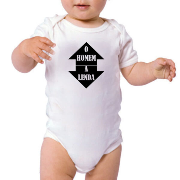 Body infantil O homem a lenda - Imagem 3
