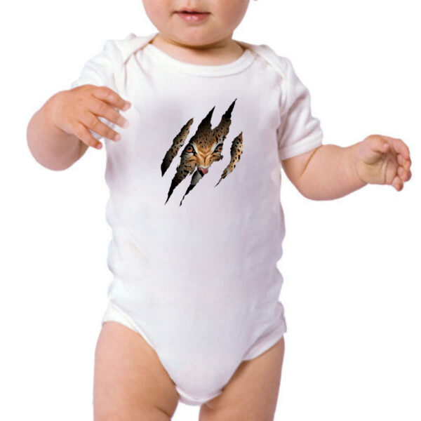 Body infantil Onca pintada atras do rasgo - Imagem 3