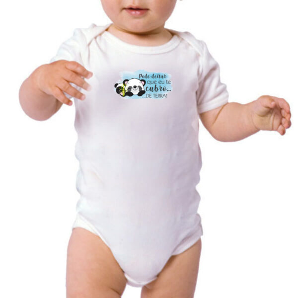 Body infantil Panda pode deitar - Imagem 3