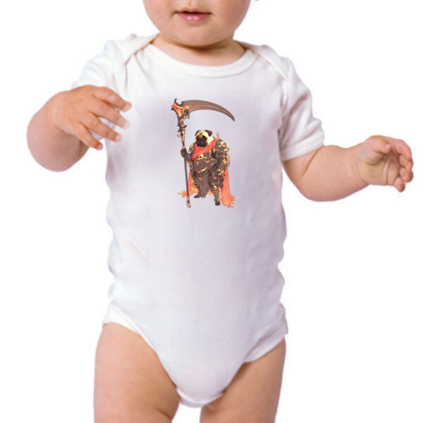 Body infantil Pug Guerreiro - Imagem 3