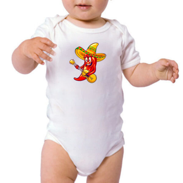 Body infantil Pimenta sombrero serenata - Imagem 3
