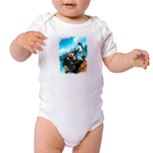 Body infantil Popeye Kart - Imagem 3